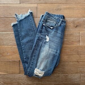 Judy Blue Distressed High Rise Jeans